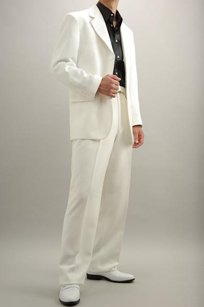 白いスーツ・ホワイトスーツ【ステージ衣装、舞台衣装、カラオケ衣装、ダンス衣装、販売、通販、上野屋シャツ店】