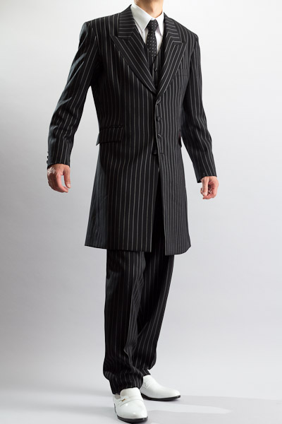ズートスーツ・zoot suit ストライプ ブラック