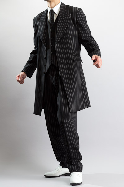 ズートスーツ・zoot suit ペンシルストライプ #0304