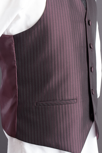 ズートスーツ・zoot suit ストライプ ダークパープル【通販、販売 