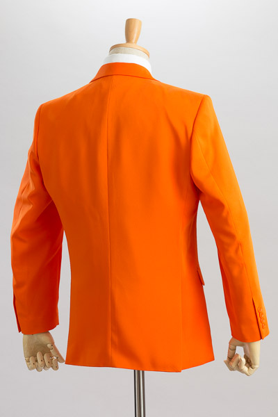 オレンジ色ジャケット 陸上スタータージャケット シングル 2つボタンジャケット 通販 販売 ステージ衣装 上野屋シャツ店
