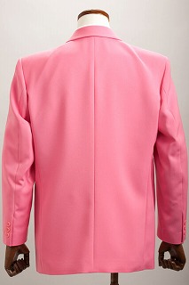 カラージャケット ダブル ショッキングピンク｜日本製・試着可能な販売