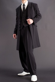 ロングズートスーツ販売店・zoot suit｜カラーブラック【通販、販売】