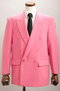 ピンクスーツ｜林家ペーさん風スーツ｜カラースーツ ダブル