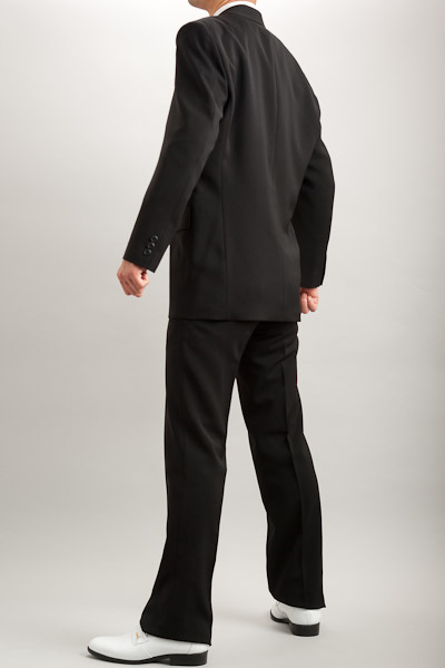 黒いスーツ・カラースーツ シングル 3つボタン ブラック通販、販売、メンズ、ステージ衣装、上野屋シャツ店