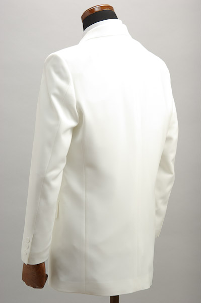白いスーツ・カラースーツ シングル 3つボタン ホワイト【通販、販売、メンズ、ステージ衣装、上野屋シャツ店】
