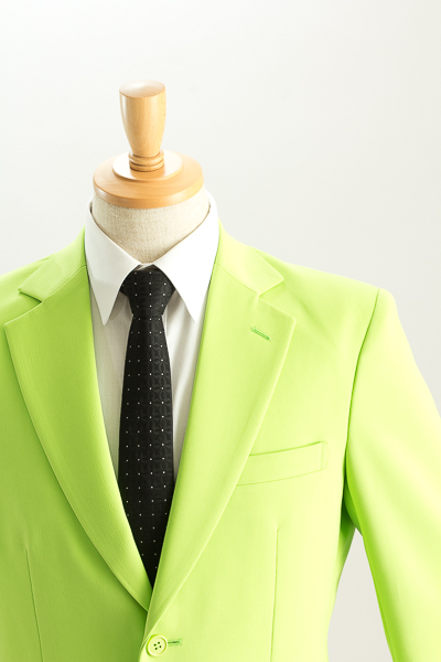 若草色のスーツ販売店 | ステージスーツ シングル 2つボタンスーツ サイドベンツ ノータックパンツモデル 【通販、販売、メンズ、ステージ衣装