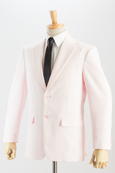 桜色スーツ販売店 | シングル 2つボタンスーツ サイドベンツ ローズ 