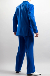 青いスーツ｜ 青いスーツが売っているお店| シングル 2つボタンスーツ