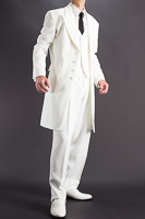 白いスーツ ホワイトスーツ コンサート用スーツ 通販 店舗販売 上野屋の白スーツ メンズ ステージ衣装 上野屋シャツ店