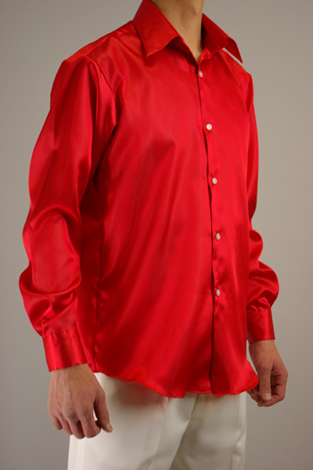 【処分覚悟】赤色のシャツメンズ